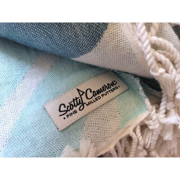 Scotty Cameron 2024 SCOTTY DOG PALMS Bristish Open XL Beach Towel with Fringe - Picture 4 of 7